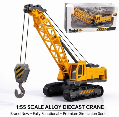 Scale alloy diecast crane - 1:55,