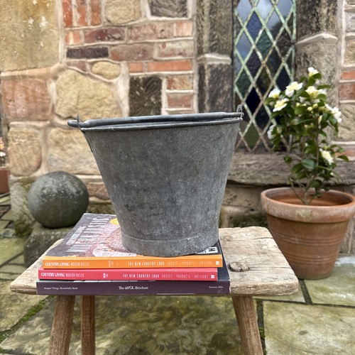 Vintage galvanized metal - galvanized,