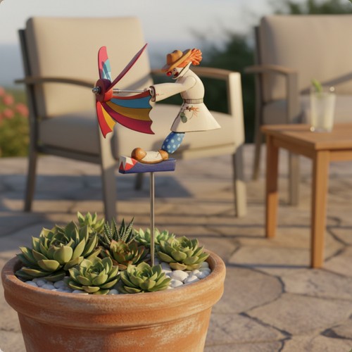 Garden rotary ornament - garden,
