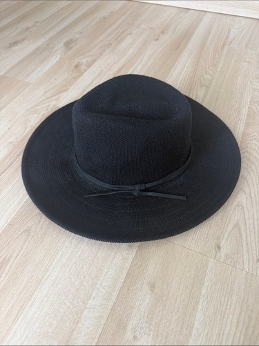 Wyeth black wide brim fedora - wyeth,