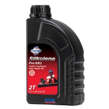 Silkolene Pro KR2 Semi Synthetic Oil 1 Litre Rotax Brand New Kart Parts UK