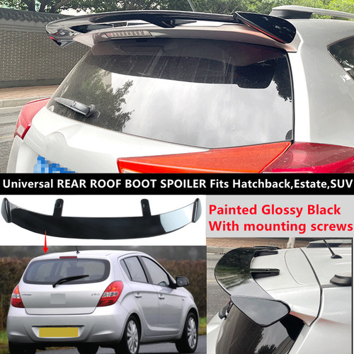 Universal glossy black rear - universal,