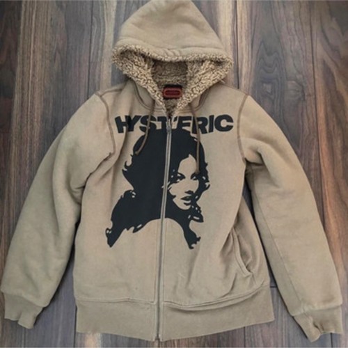 Khaki hysteric glamour sherpa - khaki,