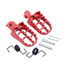 Red Dirt Bike Foot Pegs for