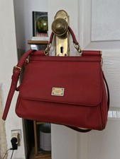 Dolce & Gabbana Medium Miss Sicily Leather Handbag