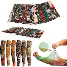 Tattoo Sleeves 20 Designs Mens Women Fake Temporary Tatoo Arm Warmers Sleeve