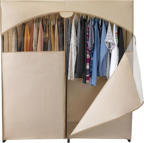 Portable wardrobe closet 65 - closet,