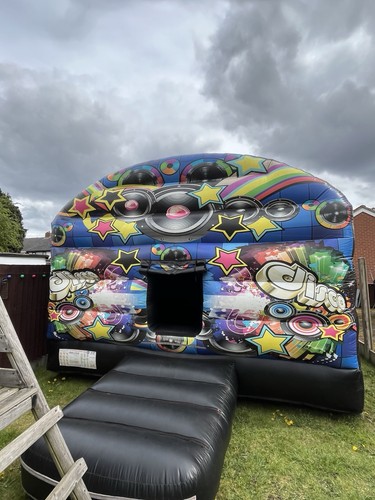 Disco dome bouncy - disco, castle