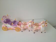 Rare Barbie as Princess and the Pauper Royal Kingdom Carriage