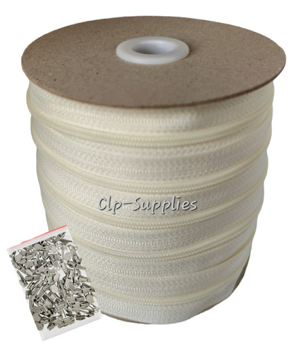 Cream no3 nylon - nylon, zip