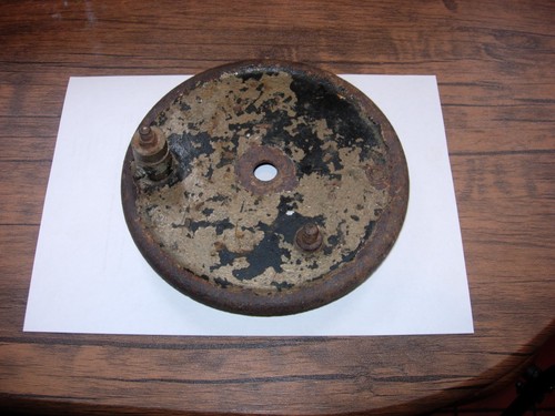 Veteran vintage brake plate - veteran,