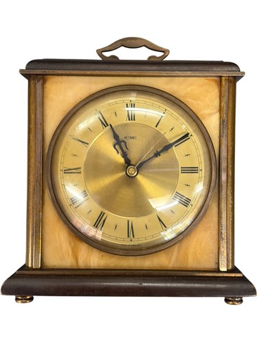 Metamec vintage mantel clock - metamec,