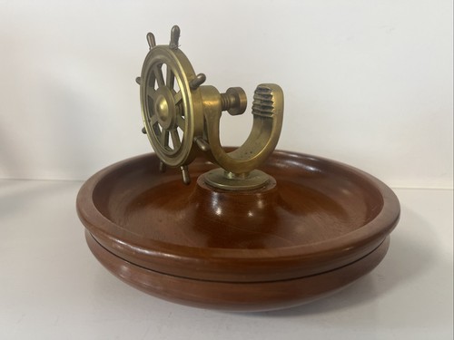 Mid century brass nautical - century,