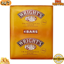 Wright's Coal Tar Soap 4 Bars