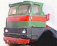 Scammell Routeman cab 1960 X34 UNPAINTED OO Scale Langley Models Kit 1/76 Metal