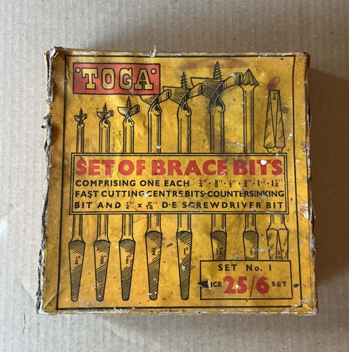 Toga set brace bits - toga, of