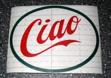 Ciao Car Stickers Ideal for Fiat/ Italian cars