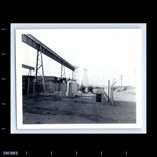Old vintage photo industrial - vintage,