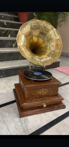 Antique hmv gramophone - hmv, fully