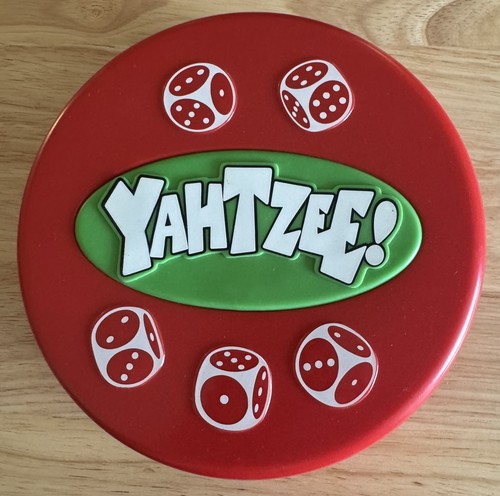 Travel yahtzee game - game, red