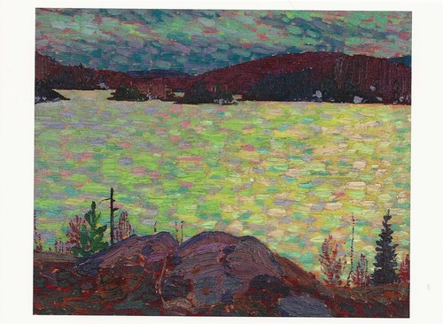 Postcard tom thomson islands - tom, "islands