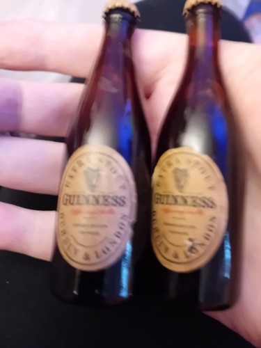 Minature guinness bottles - minature,