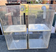 Set Of 4,Used Acrylic Fish