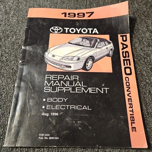 1996 toyota paseo - 1996, manual