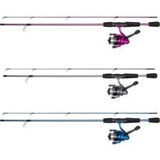 Zebco 5ft Fishing Combo Fishing Rods Kids Junior Ready To Fish Rod Reel & Line