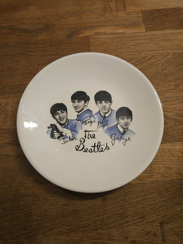 Original beatles china plate - original,