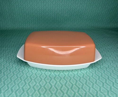 Melmex melamine butter dish - melamine,