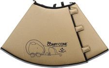 Comfy Cone E-Collar Soft Padded Dog Pet Recovery XXLarge Tan XXL- Brand New
