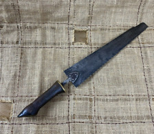 Folk Art Butchers Saw Carved Wood Cloven Hoof Handle C19th            #5304/8