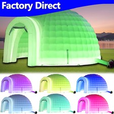 Inflatable Igloo Dome Tent Blow up Party Tent for Company Reunions Family Friend