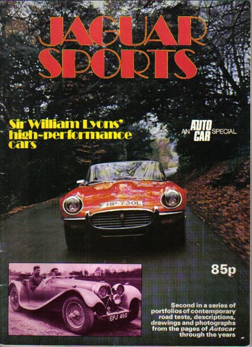 Jaguar sports autocar special - sports,