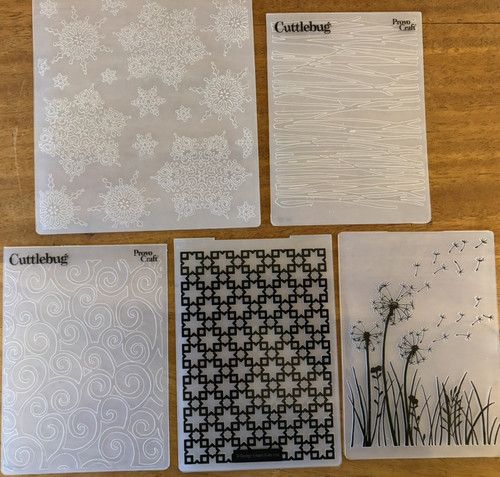 Embossing folders 2 - embossing,