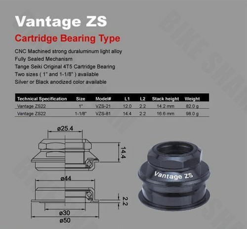 Tange seiki vantage zero - vantage,