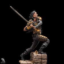 The Kurgan - Highlander 54mm Painted Miniature Tin Toy Soldier Pre-Sale | Art