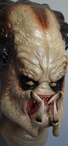 Predator alien latex mask prop - alien,