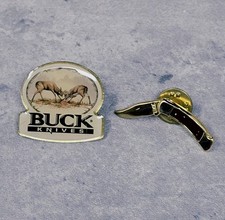 Buck Knives Enamel Brass Lot