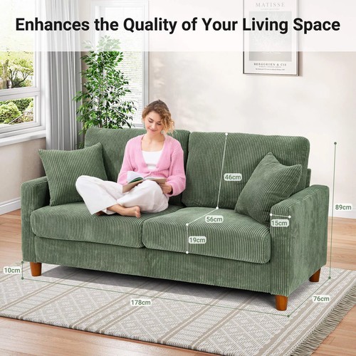 Seater corduroy sofa jumbo - corduroy,