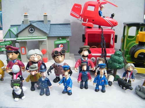 Postman pat figures - postman, figures,