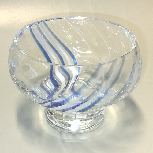 Caithness crystal footed - crystal, glass