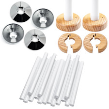 Radiator Pipe Covers White