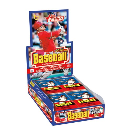 Topps 2026 heritage - heritage, baseball