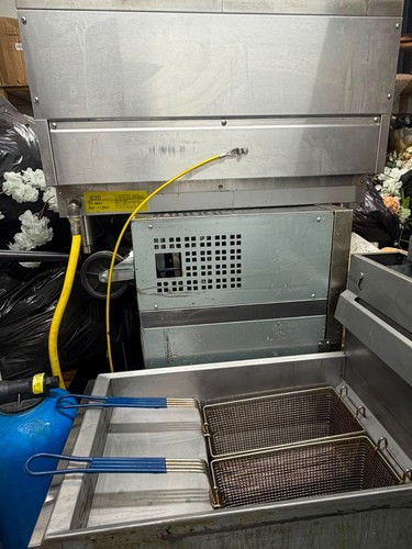 Commercial twin basket gas - twin,