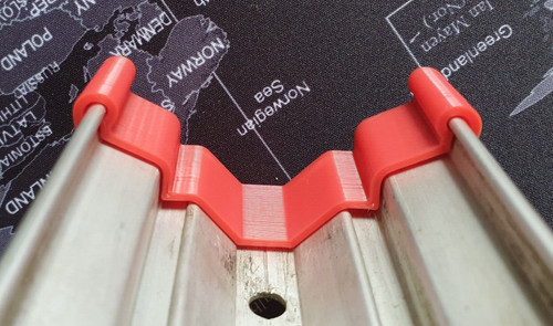 Fiamma bike rack rail end - bike,