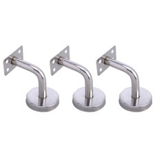  3 PCS Fixed Wall Bracket for Stairs Durable Handrail Supports Railing Brackets