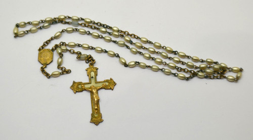 Vintage rosary beads - rosary, catholic