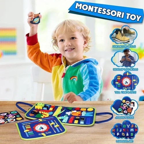 Montessori kids busy board - montessori,